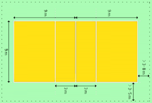 Detail Gambar Dan Ukuran Lapangan Voli Nomer 11