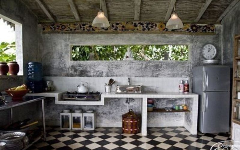 Detail Gambar Dapur Sederhana Di Kampung Nomer 16