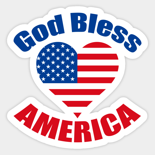 Detail God Bless America Logo Nomer 9