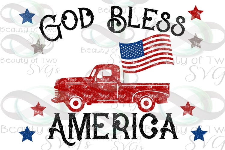 Detail God Bless America Logo Nomer 19