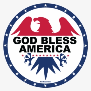 Detail God Bless America Logo Nomer 6