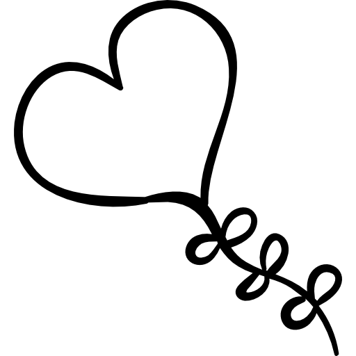 Herzballon Zeichnung - KibrisPDR