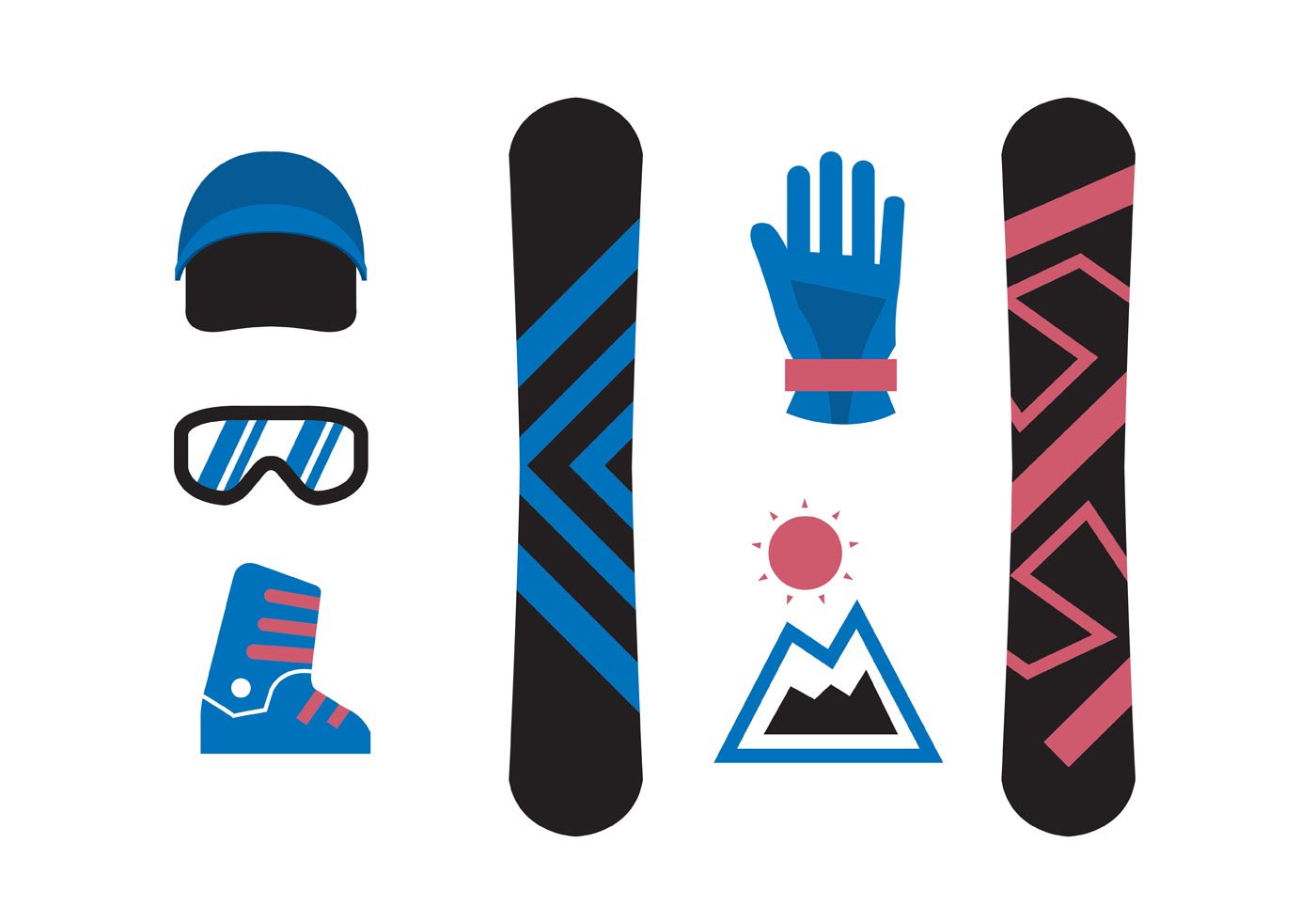 Detail Snowboard Grafik Nomer 16