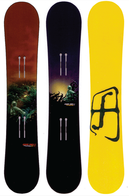 Detail Snowboard Grafik Nomer 2