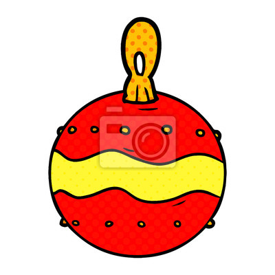 Detail Weihnachtskugeln Comic Nomer 8