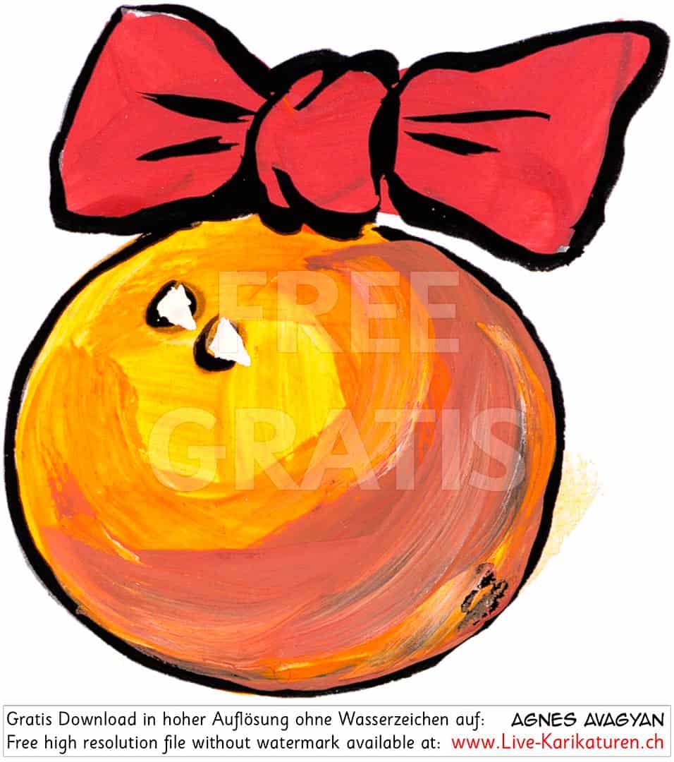 Detail Weihnachtskugeln Comic Nomer 5