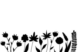 Detail Einfache Blumen Silhouette Nomer 3