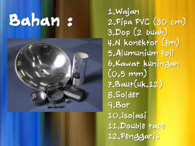 Detail Gambar Dari Antena Wajan Nomer 30