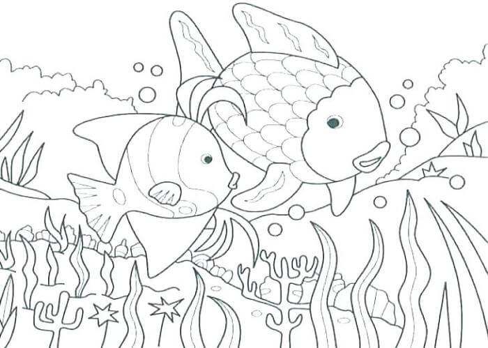 Detail Gambar Dasar Laut Hitam Putih Nomer 14