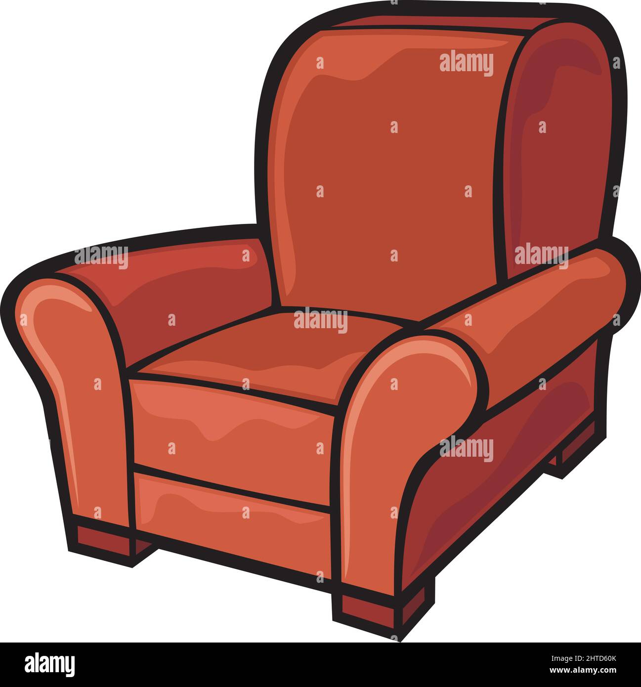 Detail Armchair Vector Nomer 12