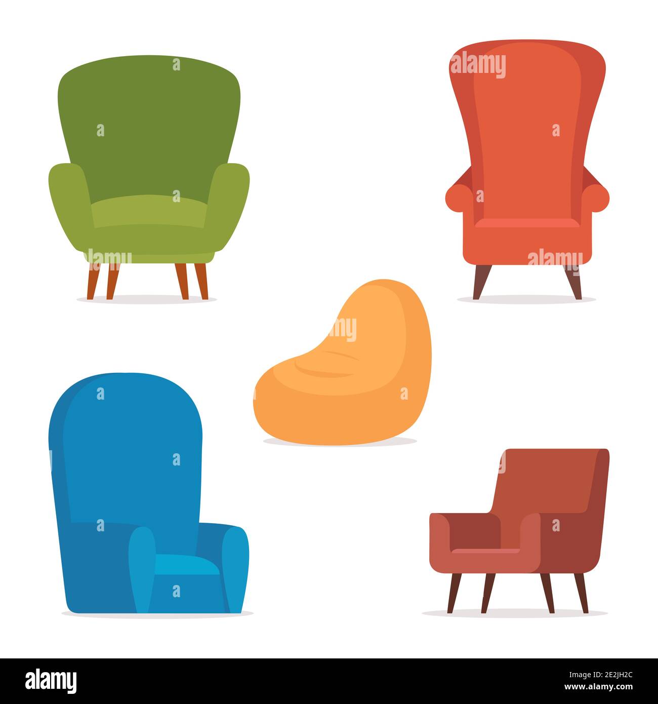 Detail Armchair Vector Nomer 20