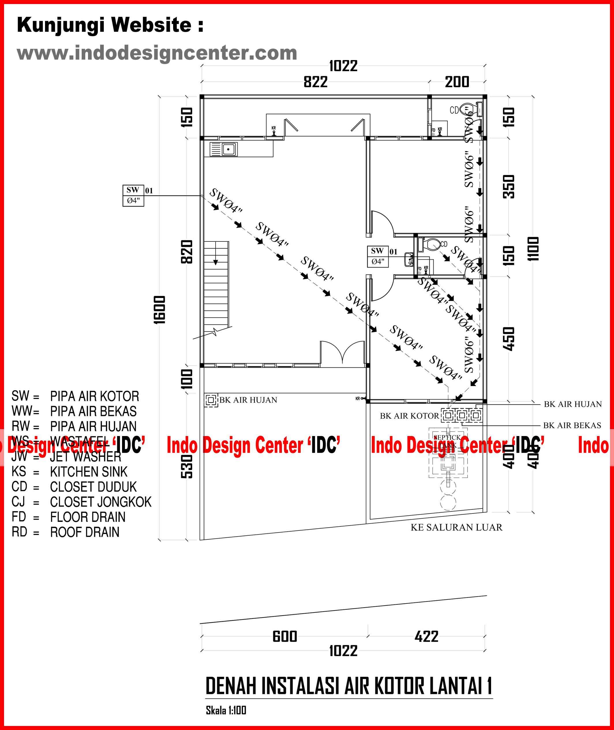 Detail Gambar Deatil Instalasi Air Gedung File Dwg Nomer 22