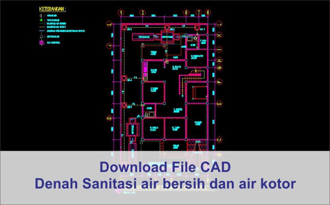 Detail Gambar Deatil Instalasi Air Gedung File Dwg Nomer 6