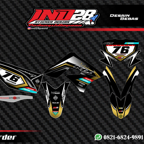 Detail Gambar Decal Klx Nomer 3