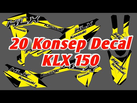 Detail Gambar Decal Klx Nomer 35