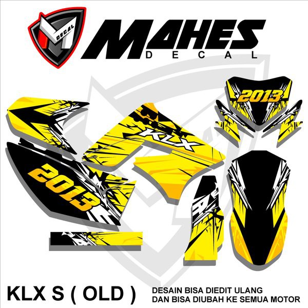 Detail Gambar Decal Klx Nomer 44