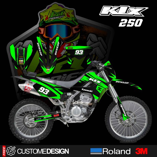 Detail Gambar Decal Klx Nomer 57