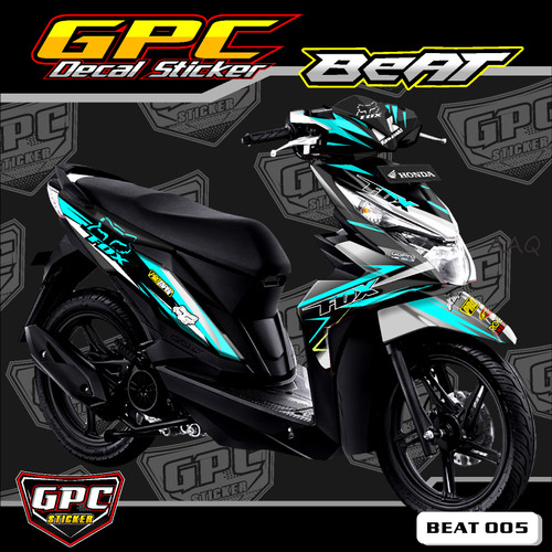 Detail Gambar Decal Motor Beat Nomer 2