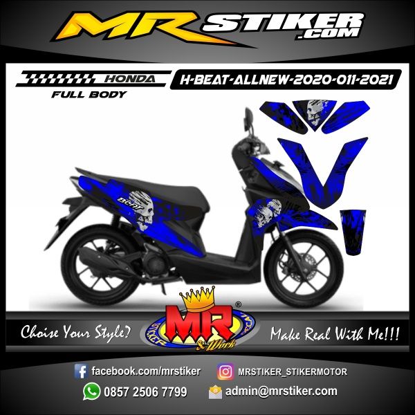 Detail Gambar Decal Motor Beat Nomer 31