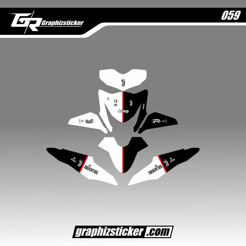 Detail Gambar Decal Motor Beat Nomer 46