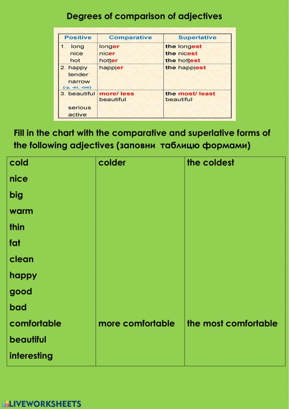 Detail Gambar Degree Of Comparison Nomer 28