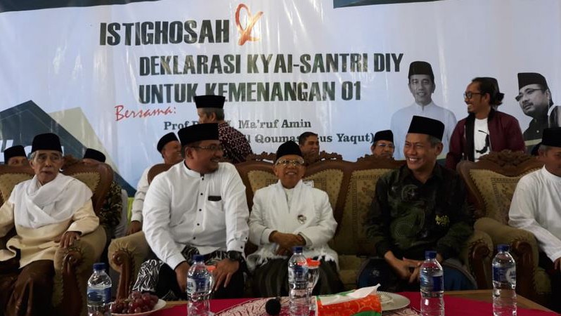 Detail Gambar Deklarasi Jokowi Kh Maruf Amin Nomer 17