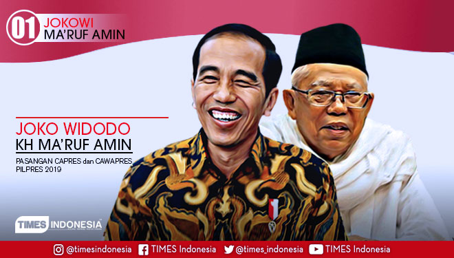 Detail Gambar Deklarasi Jokowi Kh Maruf Amin Nomer 20