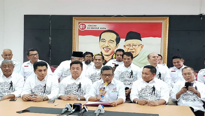 Detail Gambar Deklarasi Jokowi Kh Maruf Amin Nomer 26