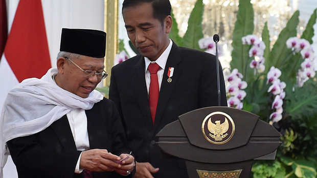 Detail Gambar Deklarasi Jokowi Kh Maruf Amin Nomer 27