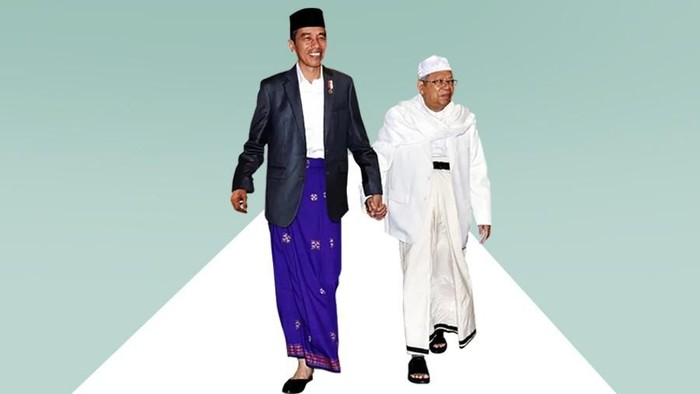 Detail Gambar Deklarasi Jokowi Kh Maruf Amin Nomer 4