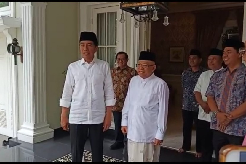 Detail Gambar Deklarasi Jokowi Kh Maruf Amin Nomer 40