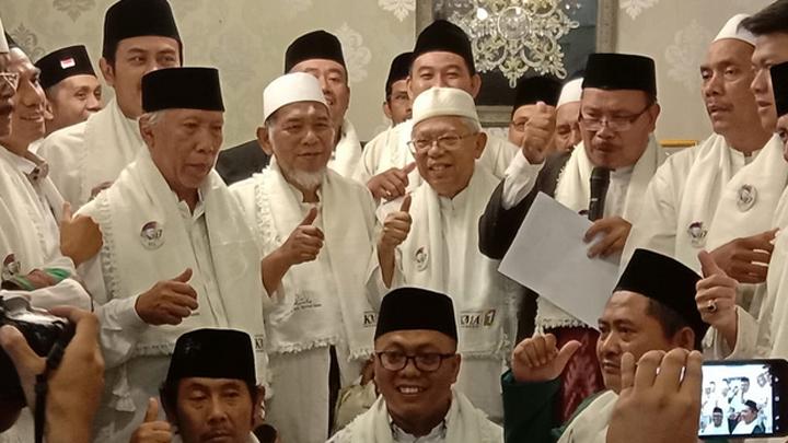 Detail Gambar Deklarasi Jokowi Kh Maruf Amin Nomer 5