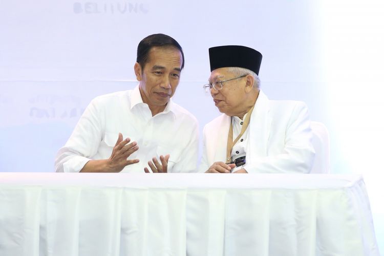 Detail Gambar Deklarasi Jokowi Kh Maruf Amin Nomer 8