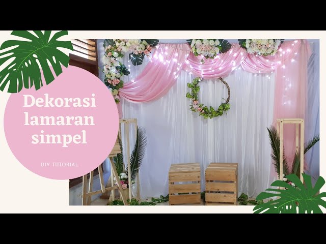 Detail Gambar Dekor Lamaran Sederhana Nomer 6