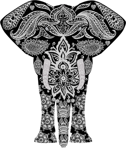 Detail Gambar Dekoratif Gajah Nomer 28