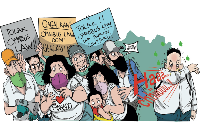 Detail Gambar Demo Karikatur Nomer 11