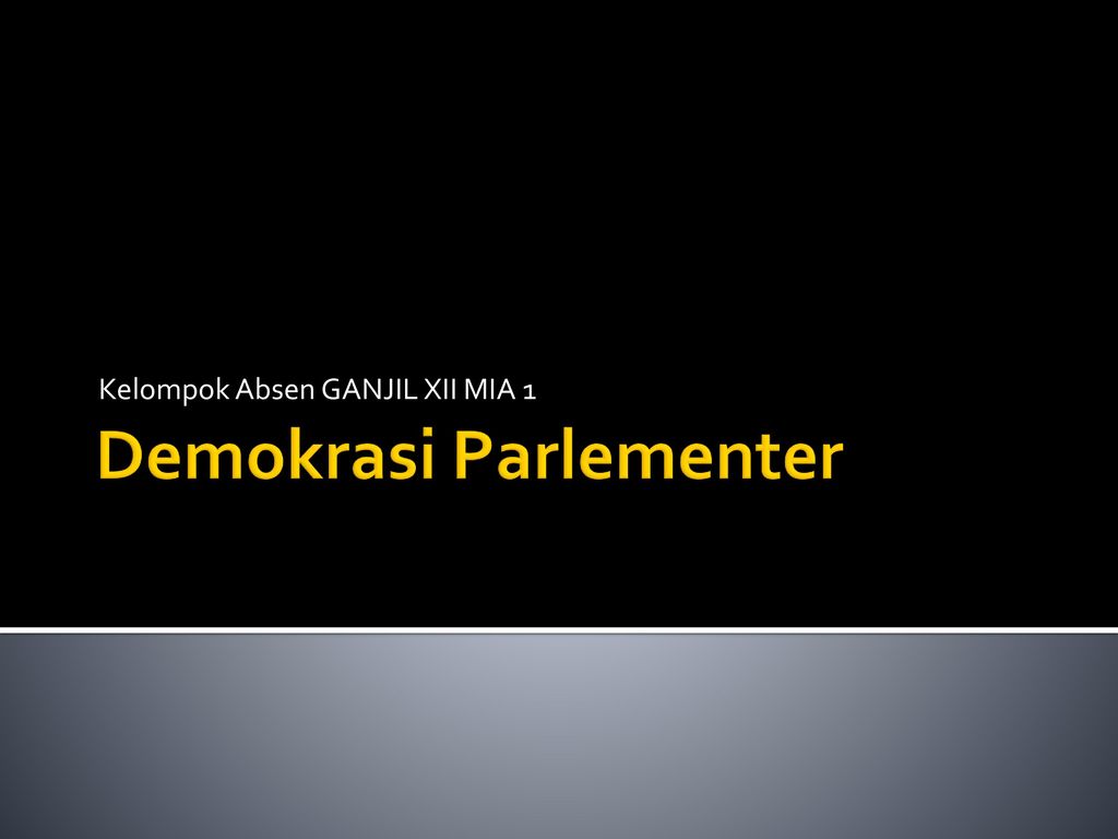 Detail Gambar Demokrasi Parlementer Nomer 52