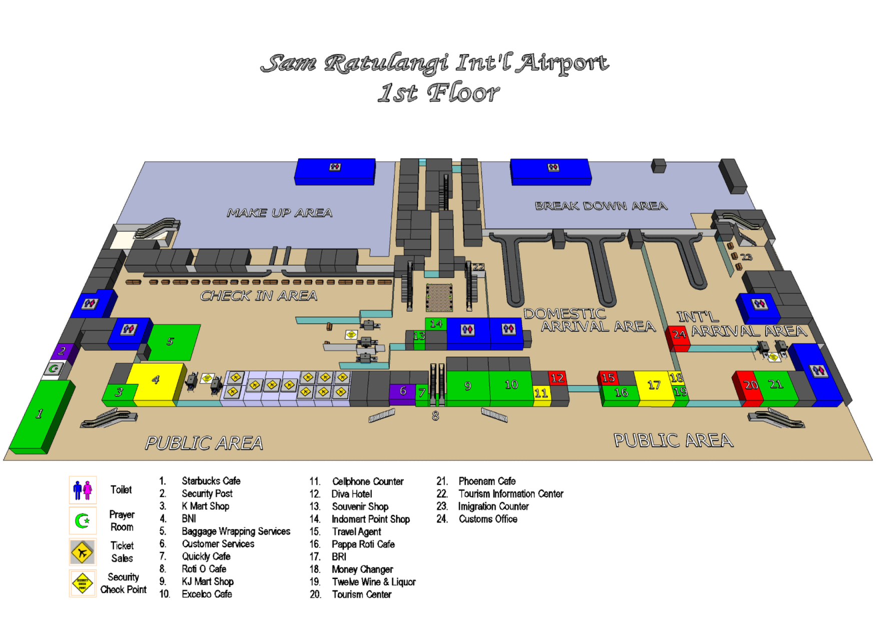 Detail Gambar Denah Airport Ngurah Rai Nomer 12