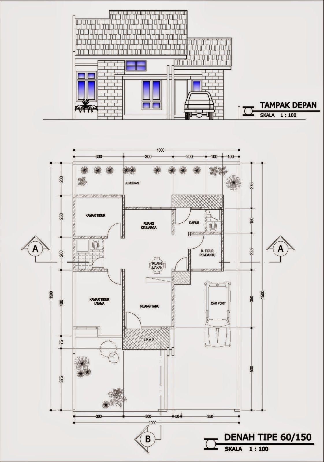 Detail Gambar Denah Bangunan Denkonstruksi Nomer 12