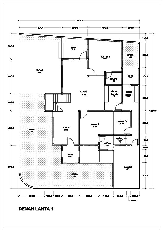 Detail Gambar Denah Bangunan Denkonstruksi Nomer 16