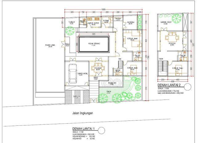 Detail Gambar Denah Bangunan Denkonstruksi Nomer 5