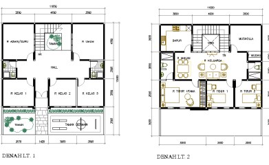 Detail Gambar Denah Dari Rumah Ke Sekolah Nomer 48