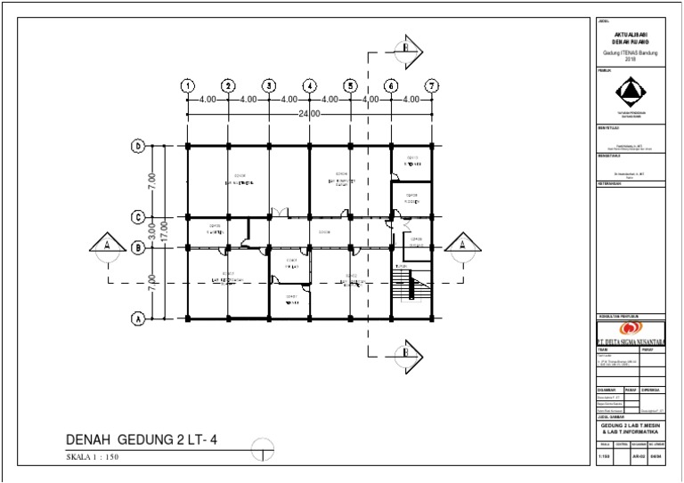 Detail Gambar Denah Gedung Nomer 13