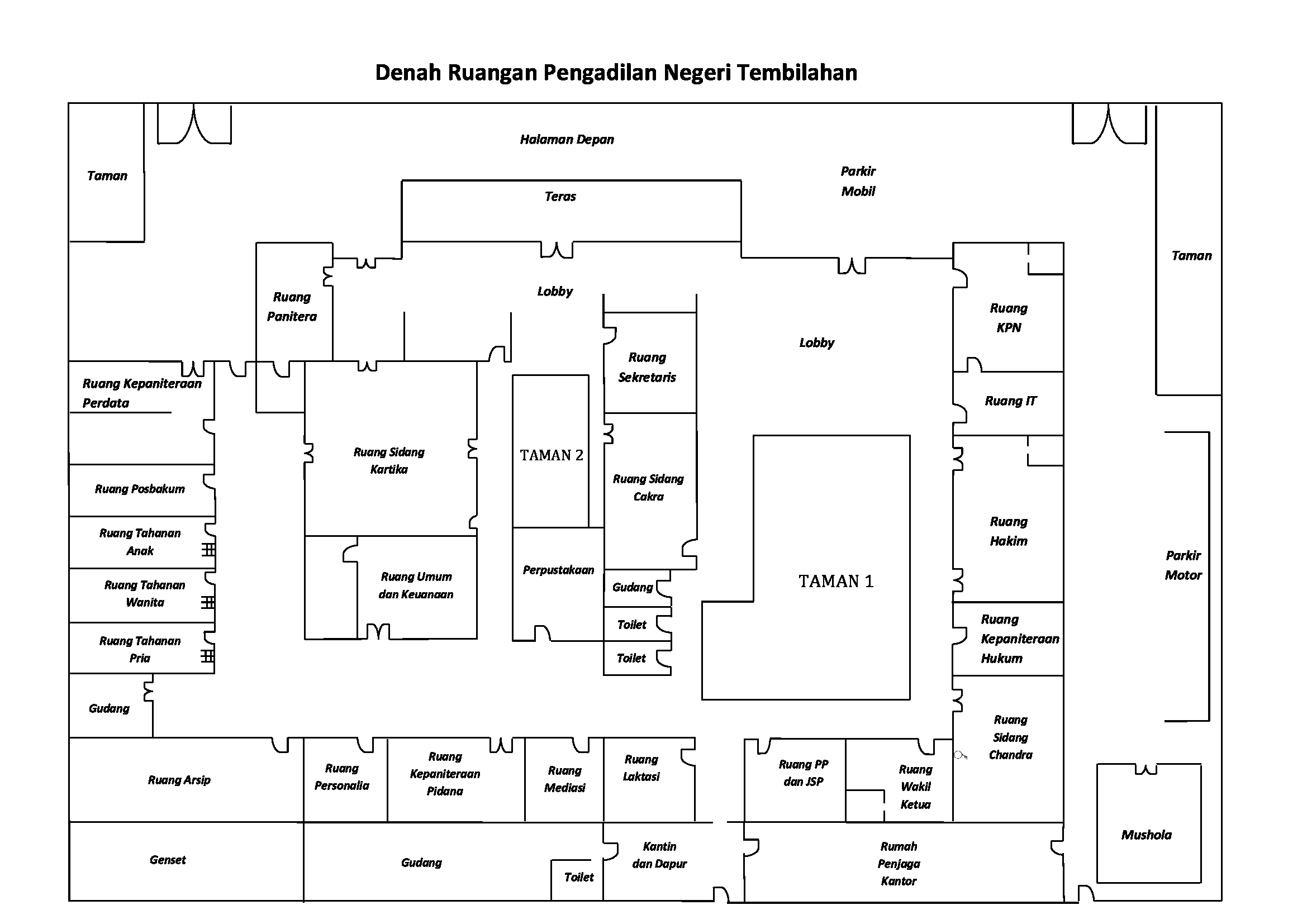 Detail Gambar Denah Gedung Nomer 4