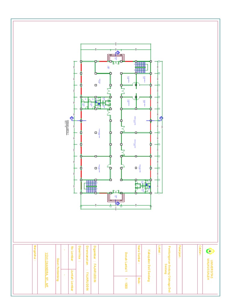 Detail Gambar Denah Gedung Serba Guna Nomer 32