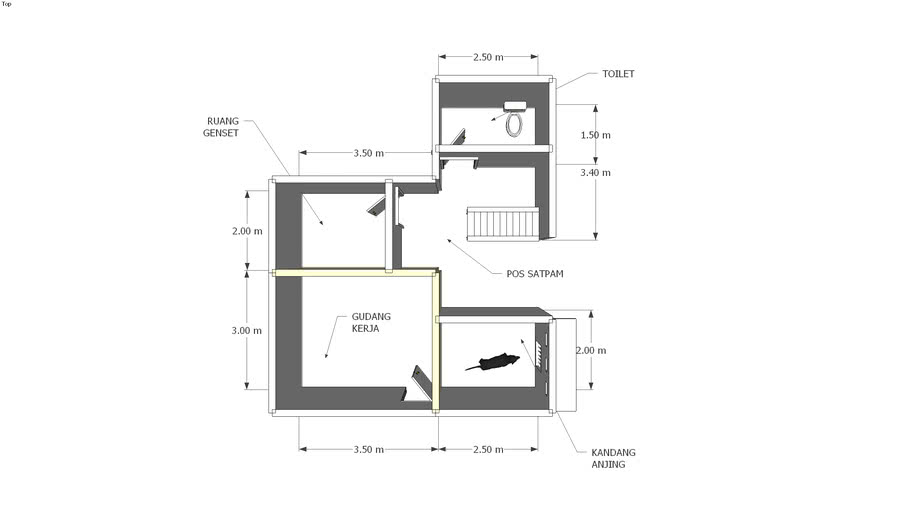 Detail Gambar Denah Gudang Nomer 6