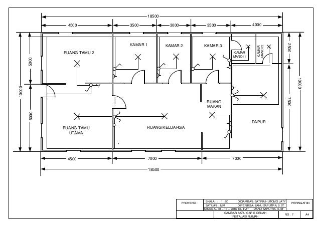 Detail Gambar Denah Instalasi Listrik Rumah Tinggal Nomer 15