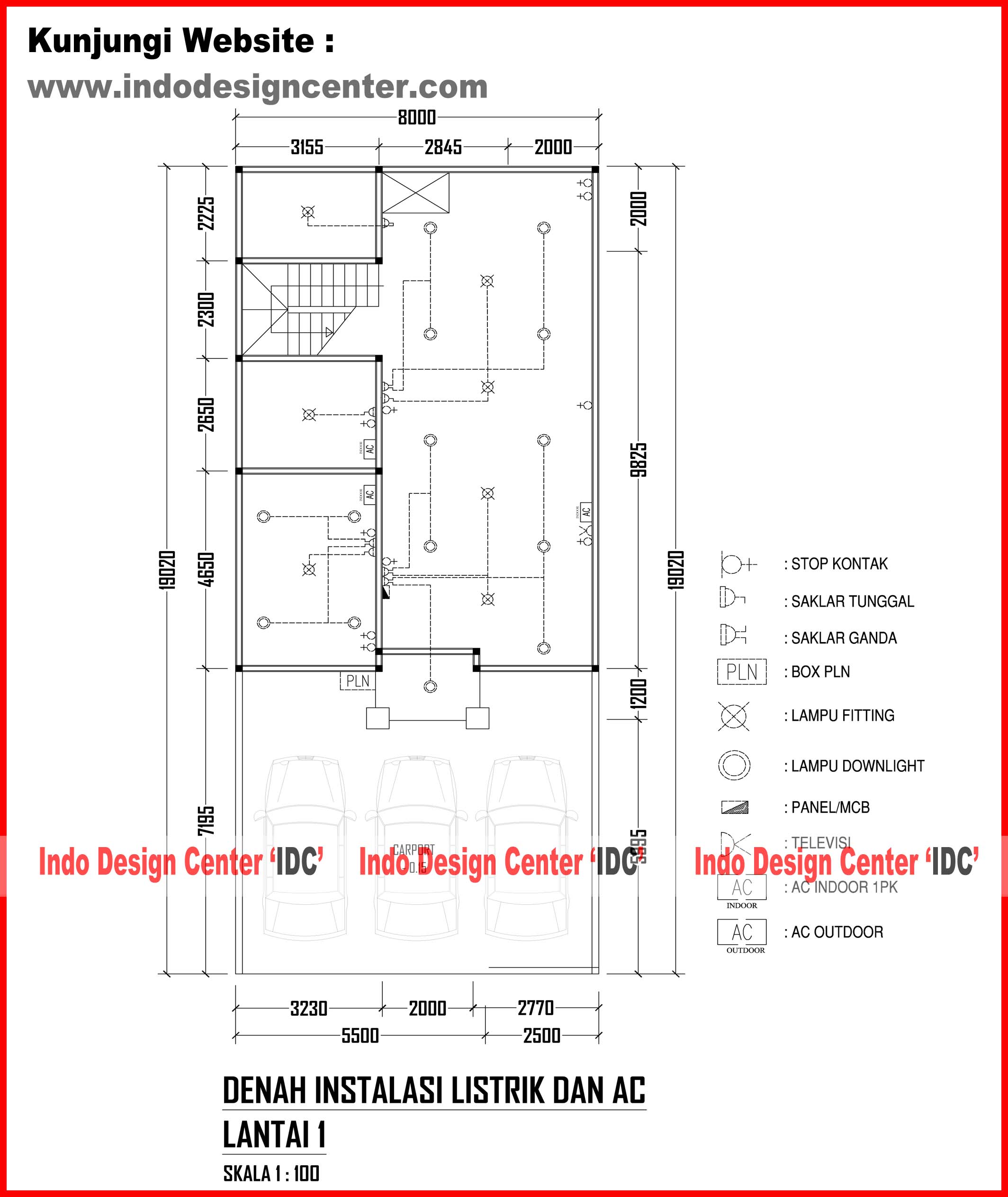 Detail Gambar Denah Instalasi Listrik Rumah Tinggal Nomer 17