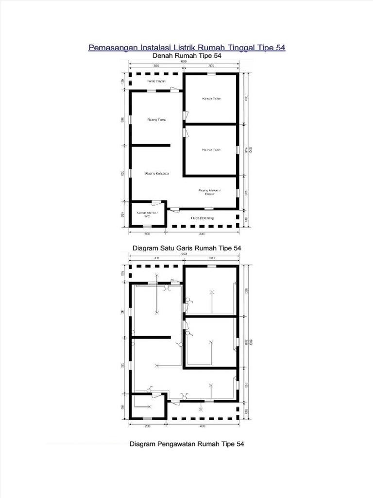 Detail Gambar Denah Instalasi Listrik Rumah Tinggal Nomer 43