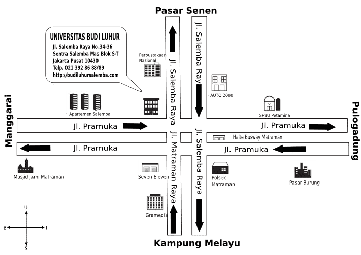 Detail Gambar Denah Jalan Nomer 16